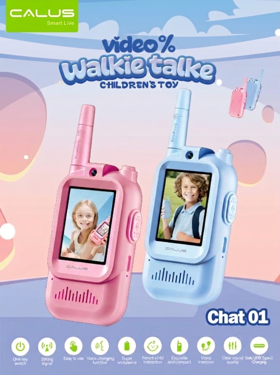 Talkie-Walkie Vidéo CALUS Chat 01